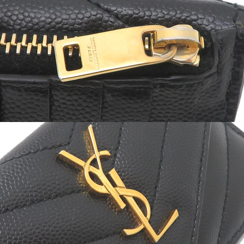 銀座店］SAINT LAURENT サンローラン カサンドラコインカードケース