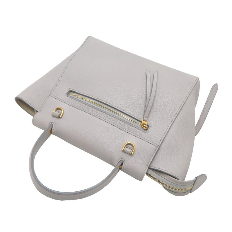 CELINE ベルトバッグ マイクロサイズ ライトグレー CELINE（セリーヌ） ［飯能本店］CELINE マイクロベルトバッグ