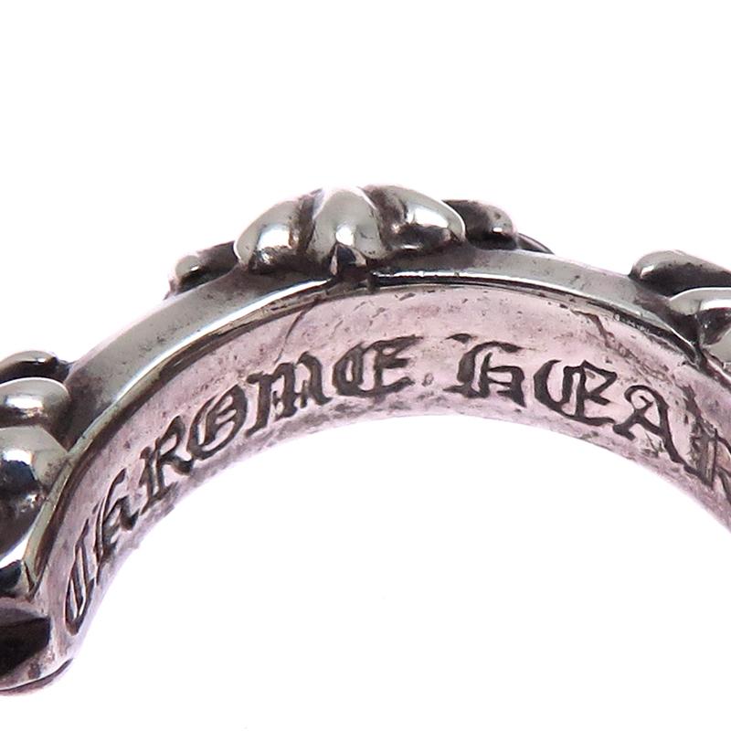 銀座店］CHROME HEARTS クロムハーツ #SV925 クロス バンド フープ