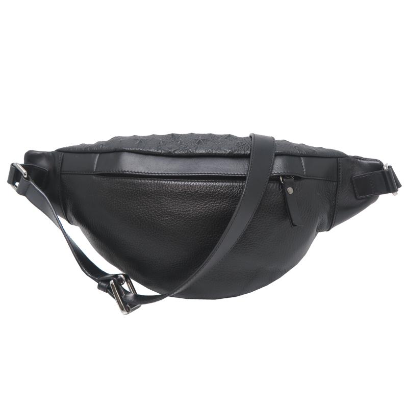 飯能本店］JIMMY CHOO ジミーチュウ ボディバッグ レザー ブラック系 