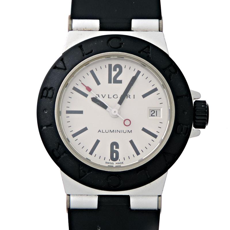 【莉那】BVLGARI AL29TA アルミニウム クォーツ レディース BVLGARI（ブルガリ） ［飯能本店］BVLGARI アルミニウム AL29TA 腕時計