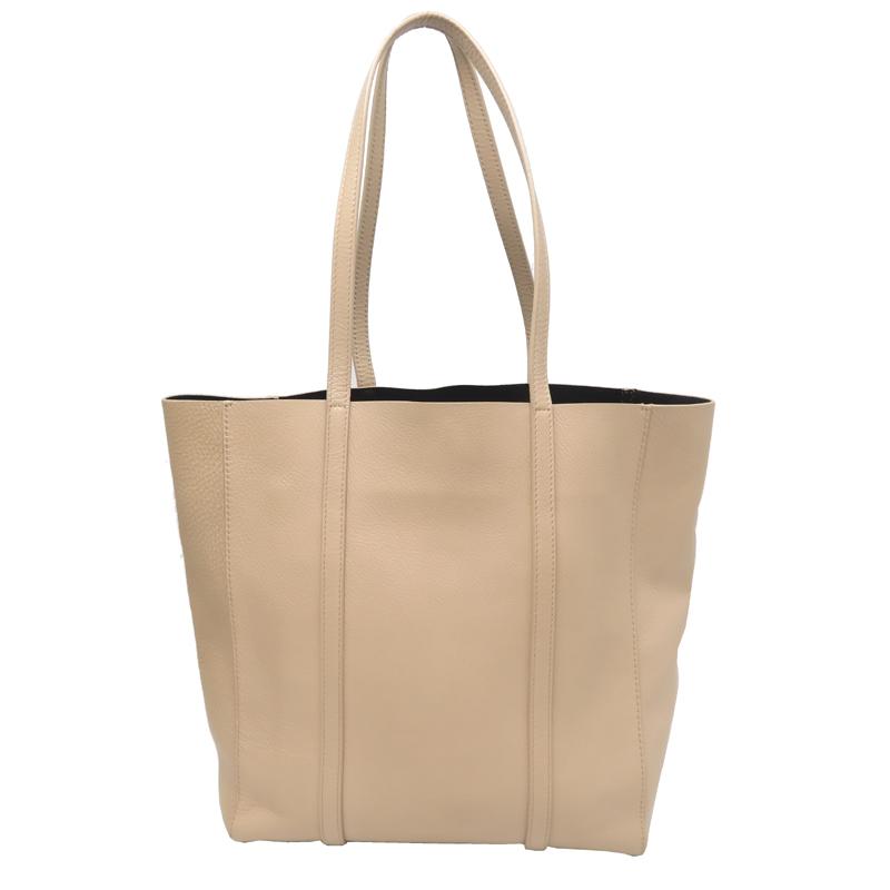 BALENCIAGA カーキレザーバッグ 保存袋付 バレンシアガ大きめ