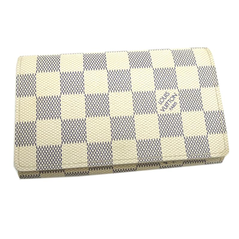 ルイヴィトン N61744 二つ折り財布 ダミエアズール  LOUIS VUITTON トレゾール ダミエアズール LOUIS VUITTON（ルイ・ヴィトン） ［飯能本店］LOUIS VUITTON LV