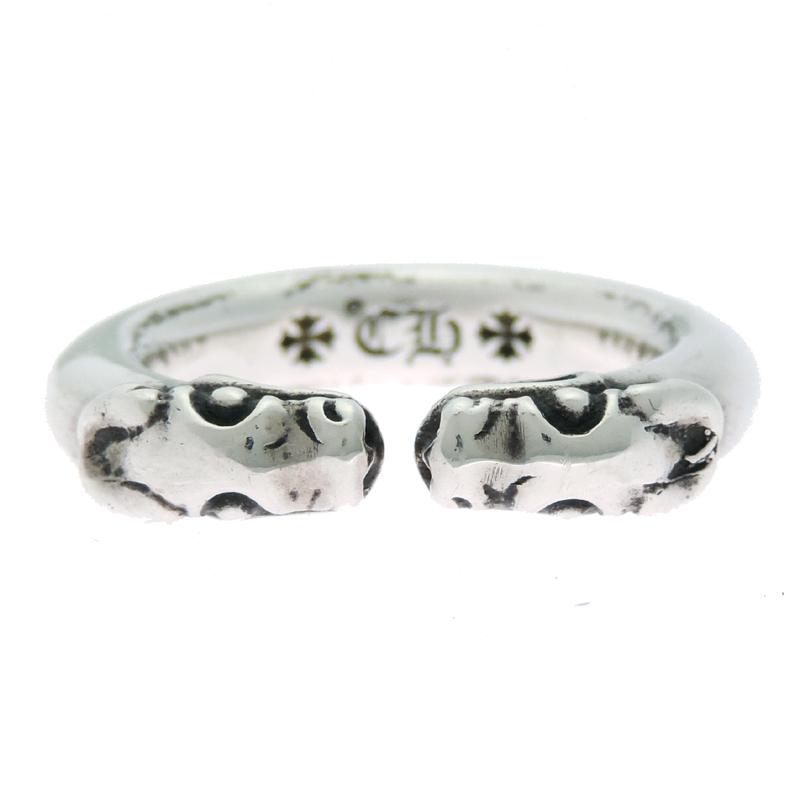 飯能本店］CHROME HEARTS クロムハーツ ダブル ドッグ リング・指輪