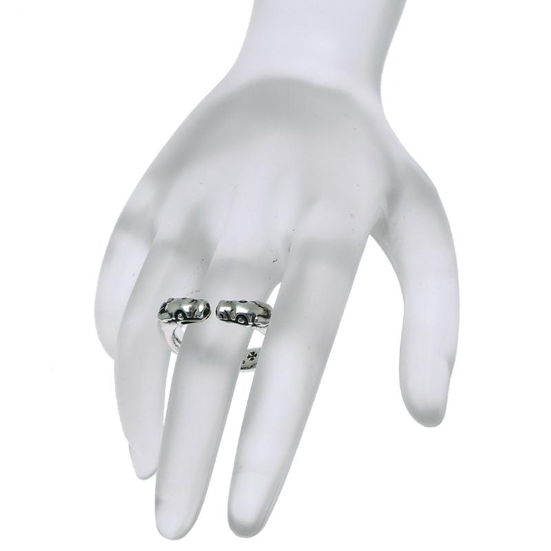 飯能本店］CHROME HEARTS クロムハーツ ダブル ドッグ リング・指輪