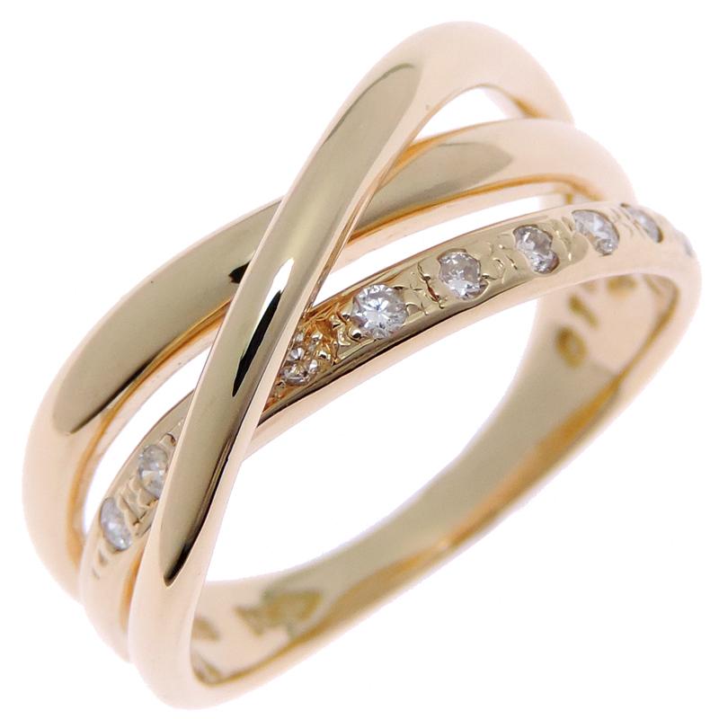 飯能本店］Ginza Tanaka 銀座田中 0.10ct ダイヤモンド リング・指輪