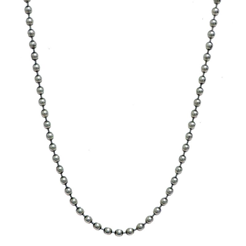 飯能本店］CHROME HEARTS クロムハーツ ボール チェーン ネックレス