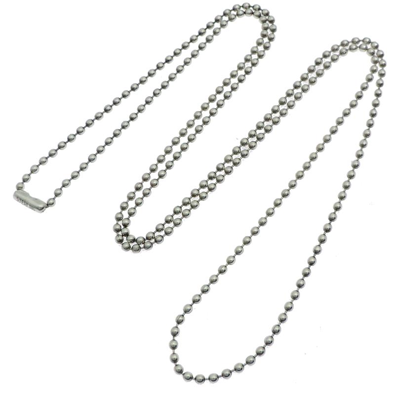 飯能本店］CHROME HEARTS クロムハーツ ボール チェーン ネックレス