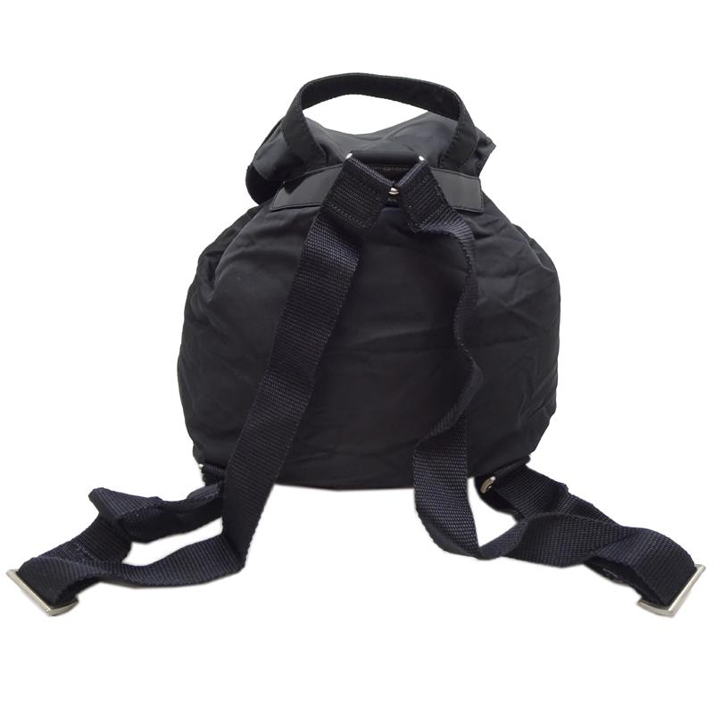 PRADA ブラック バックパック　ミニリュック　黒 PRADA（プラダ） ［飯能本店］PRADA ミニリュック リュック
