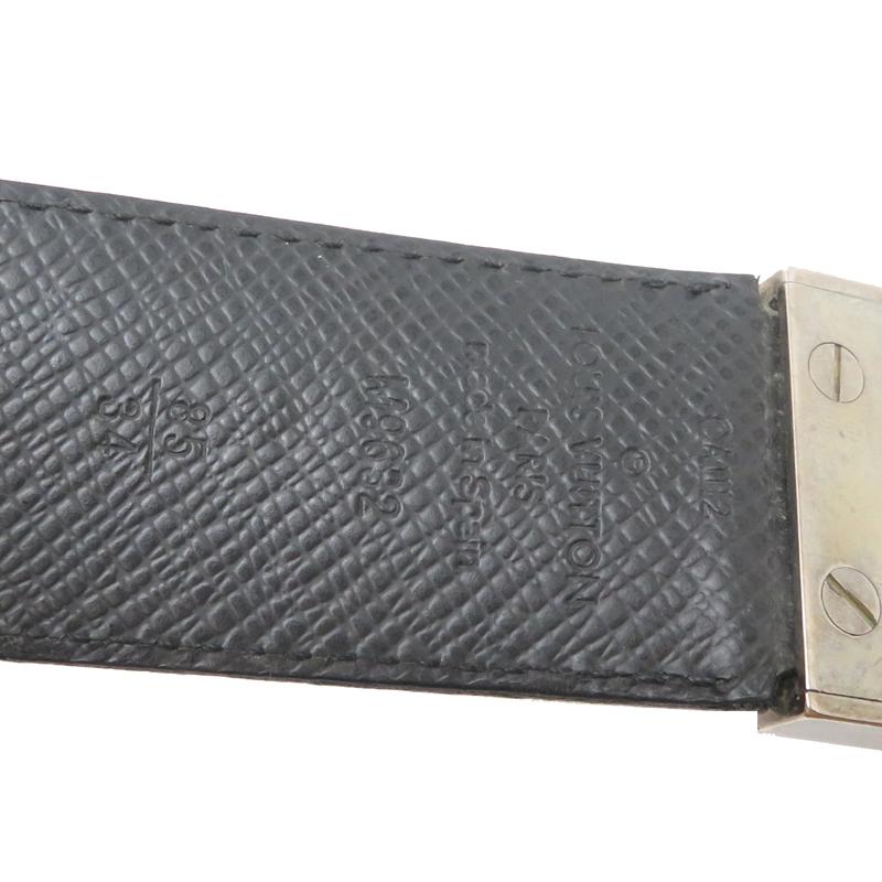 ［飯能本店］LOUIS VUITTON LV ルイ・ヴィトン サンチュール アンヴァントゥール リバーシブル ＃85/34 M9632 ( 廃番 ) ベルト DH91457_5