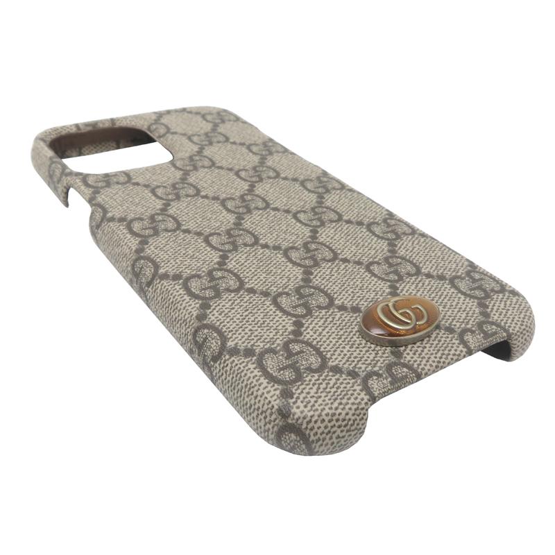 飯能本店］GUCCI グッチ iphone13Pro ケース 701331 携帯・スマホ