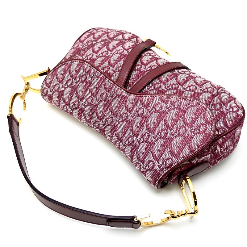 飯能本店］Dior ディオール トロッターダブルサドルバッグ ショルダー