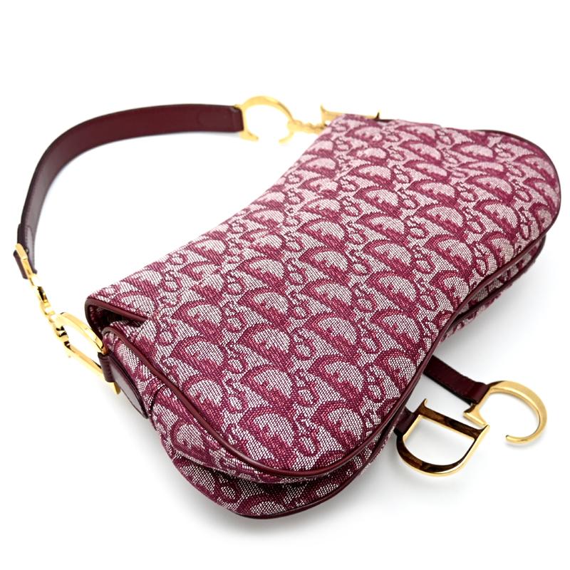 飯能本店］Dior ディオール トロッターダブルサドルバッグ ショルダー