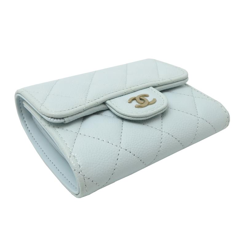 CHANEL（シャネル） ［飯能本店］CHANEL 三つ折り財布 キャビアスキン