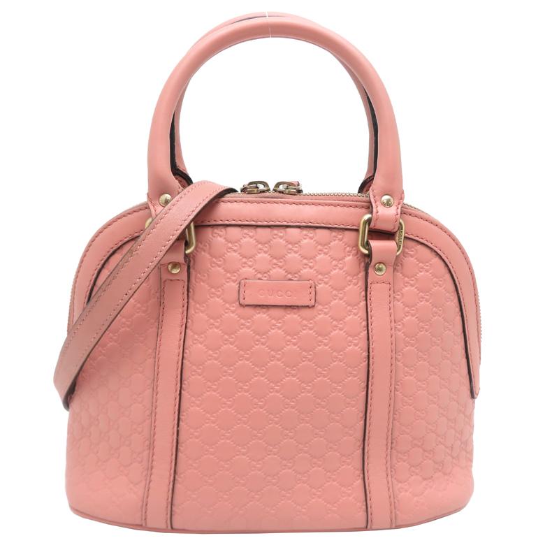 新品 未使用 GUCCI トートミニ 2way マイクログッチ ソフトピンク GUCCI（グッチ） グッチ×ばなにゃコラボ ハンドバッグ ショルダー