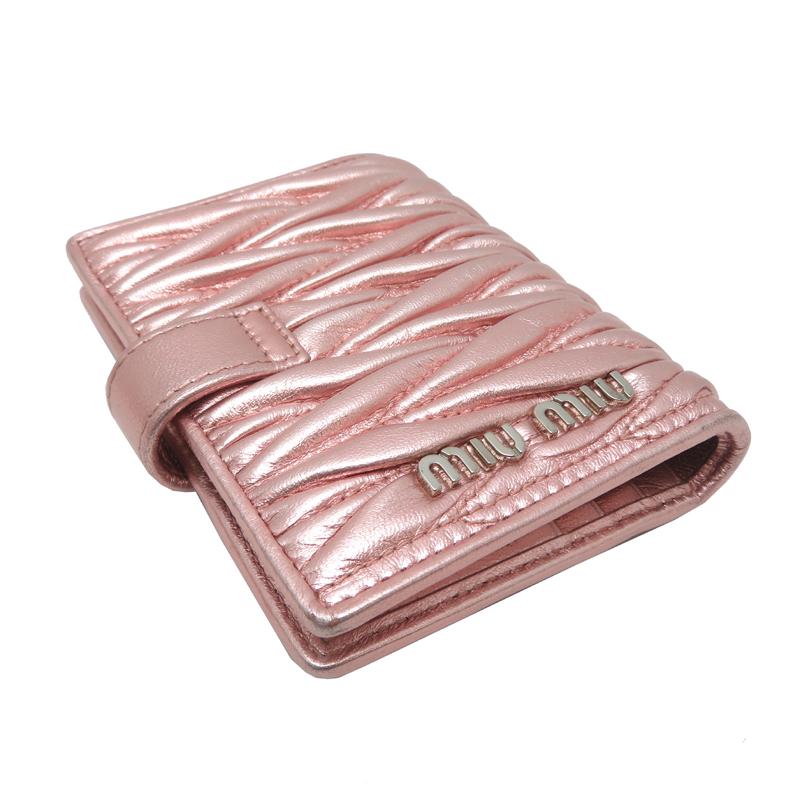 miu miu（ミュウミュウ） ［飯能本店］MIUMIU マテラッセ コンパクト