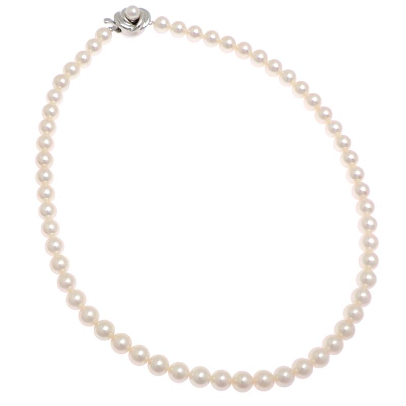 飯能本店］TASAKI タサキ（田崎真珠） 7〜7.5mm アコヤ パール 7.9mm