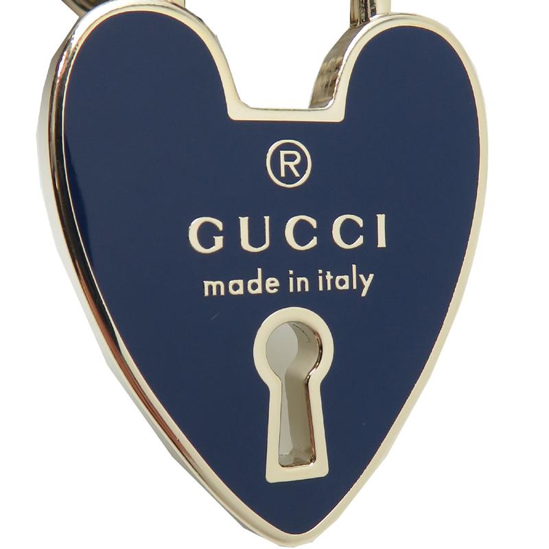 グッチ　GUCCI キーホルダー　キーリング　ハート　刺繍　GG GUCCI（グッチ） ［飯能本店］GUCCI GG マーモント ハートキー 837334
