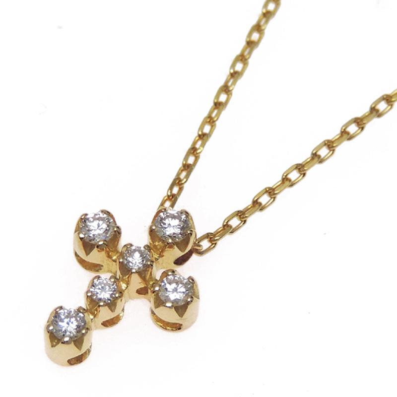 飯能本店］STAR JEWELRY スタージュエリー クロス ダイヤモンド 