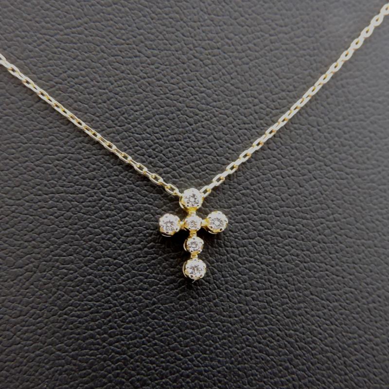 飯能本店］STAR JEWELRY スタージュエリー クロス ダイヤモンド 