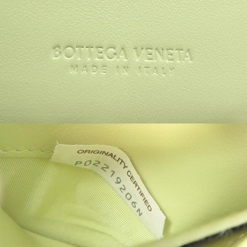 銀座店］BOTTEGA VENETA ボッテガヴェネタ 681191 二つ折り財布 レザー