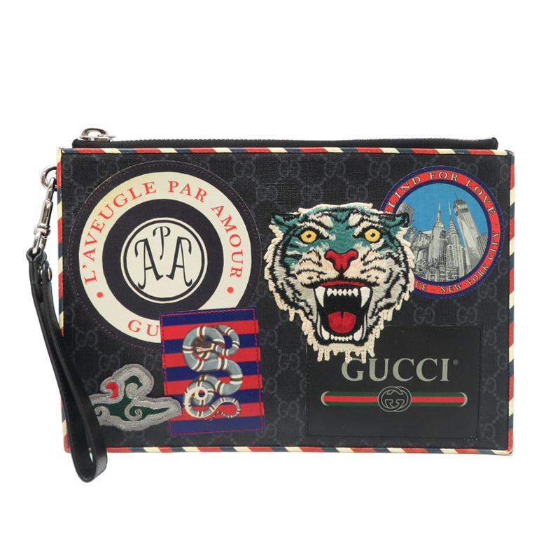 グッチ オールドグッチ クラッチバッグ セカンドバッグ スプリーム 金具 大容量 GUCCI（グッチ） ［銀座店］GUCCI クラッチバッグ パッチース 496346