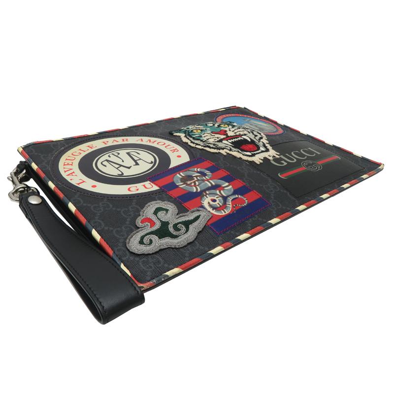 GUCCI（グッチ） ［銀座店］GUCCI クラッチバッグ パッチース 496346