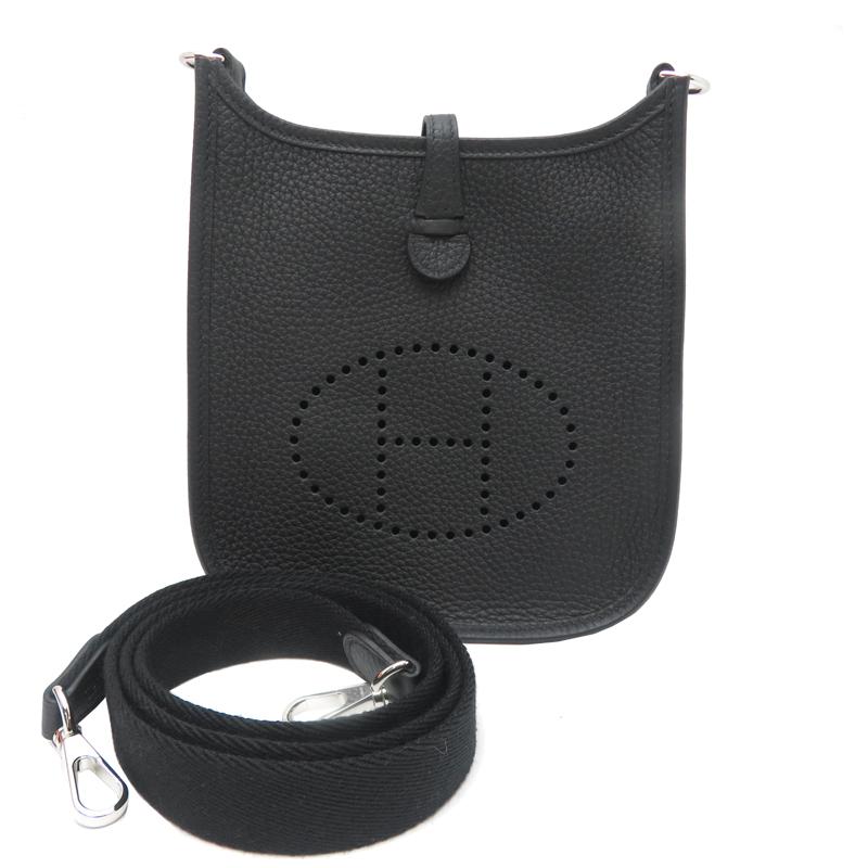 エルメス HERMES エブリン3PM K刻印　(2025年製) ブラック/シルバー金具 トリヨンクレマンス  レディース ショルダーバッグ HERMES - エルメス HERMES エブリン3 PM K刻 ブラック シルバー金具