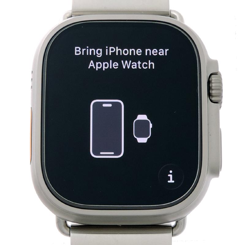 3024 美品　Apple Watch エルメス　シリーズ3 シルバーステンレス 飯能本店］Apple アップル ウォッチ ウルトラ 3 49MM エルメス グランH