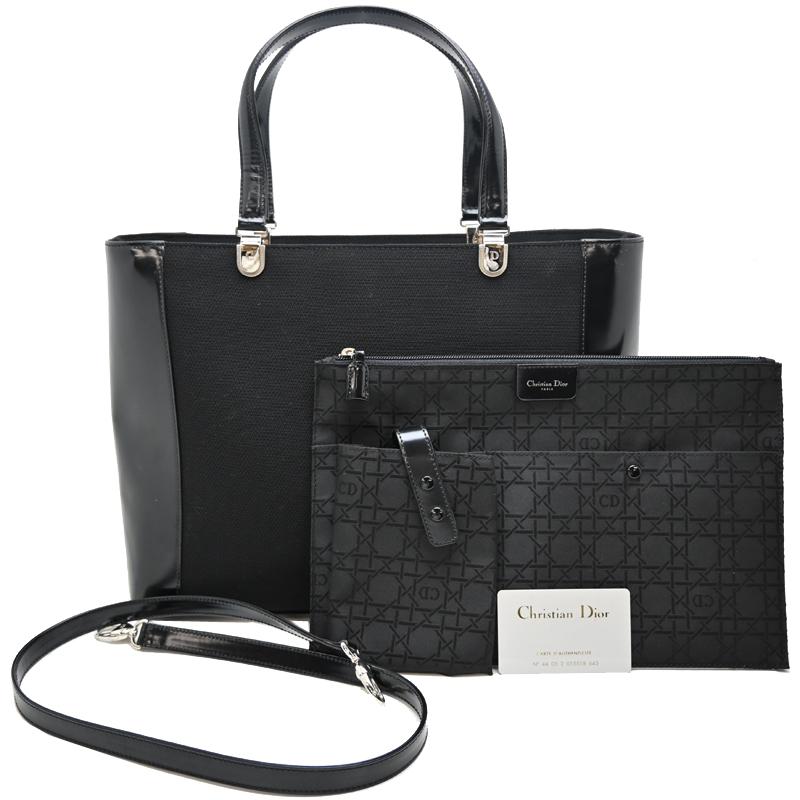 飯能本店］Christian Dior クリスチャンディオール 2way トートバッグ