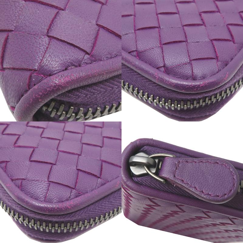 銀座店］BOTTEGA VENETA ボッテガヴェネタ イントレチャート ラウンド