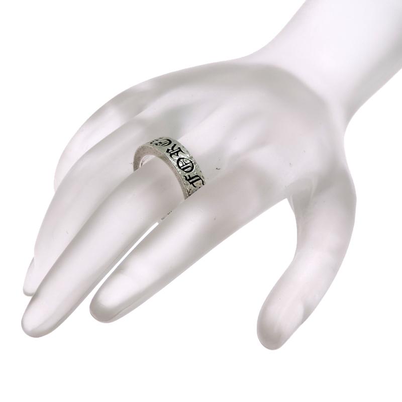 銀座店］CHROME HEARTS クロムハーツ SV925 スペーサー 6mm リング