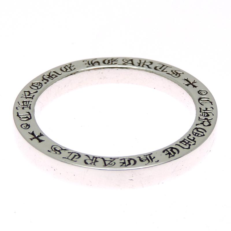 【GW割引】クロムハーツ 925スペンサーリング 3mm 銀座店］CHROME HEARTS クロムハーツ SV925 スペーサー 3mm リング