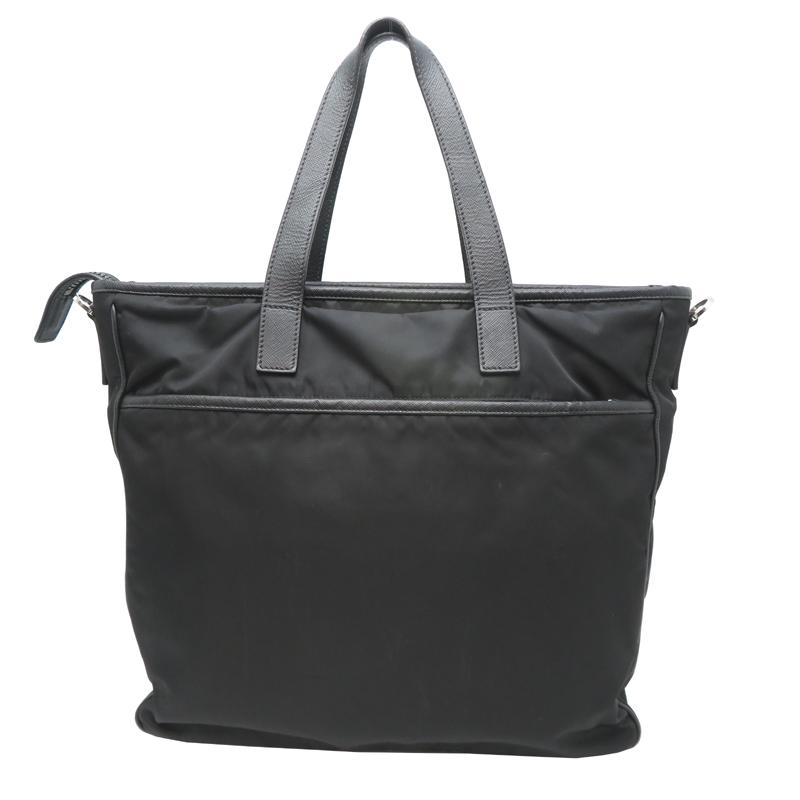 PRADA トートバッグ ナイロン ブラック PRADA（プラダ） ［飯能本店］PRADA 2VG860 トートバッグ ナイロン