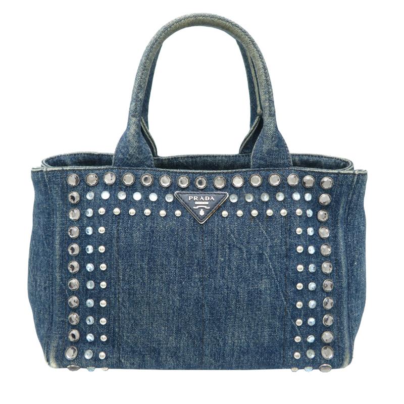 PRADA（プラダ） ［飯能本店］PRADA カナパビジュー ※ストラップ欠品