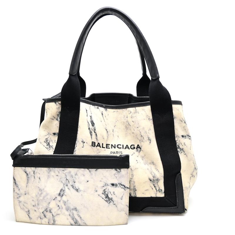 BALENCIAGA（バレンシアガ） ［飯能本店］BALENCIAGA ネイビーカバス S
