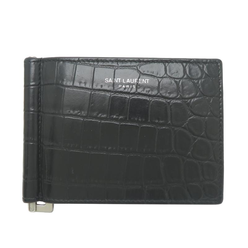 飯能本店］SAINT LAURENT サンローラン マネークリップ 378005 二