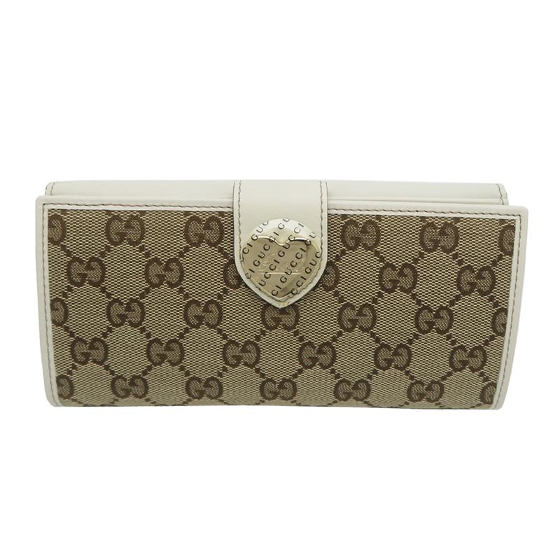 H.N　GUCCI 三つ折り財布 GGキャンバス GUCCI（グッチ） ［飯能本店］GUCCI GGキャンバス 203550 長財布