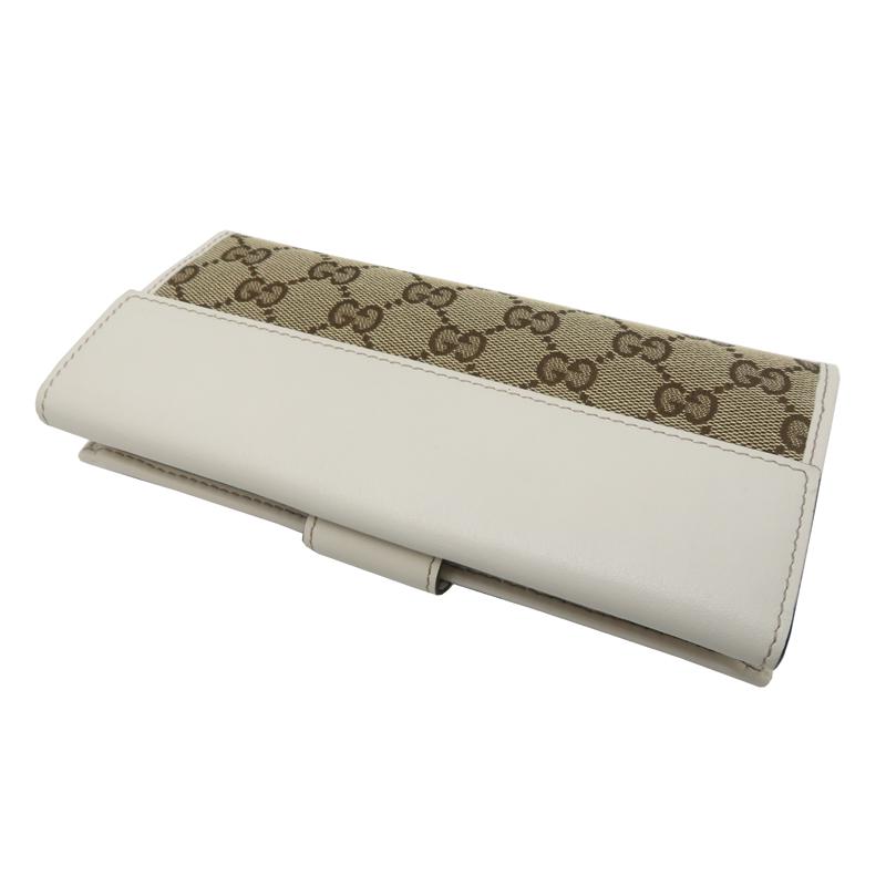 グッチ GUCCI GGキャンバス 長財布 ベージュ GUCCI（グッチ） ［飯能本店］GUCCI GGキャンバス 203550 長財布