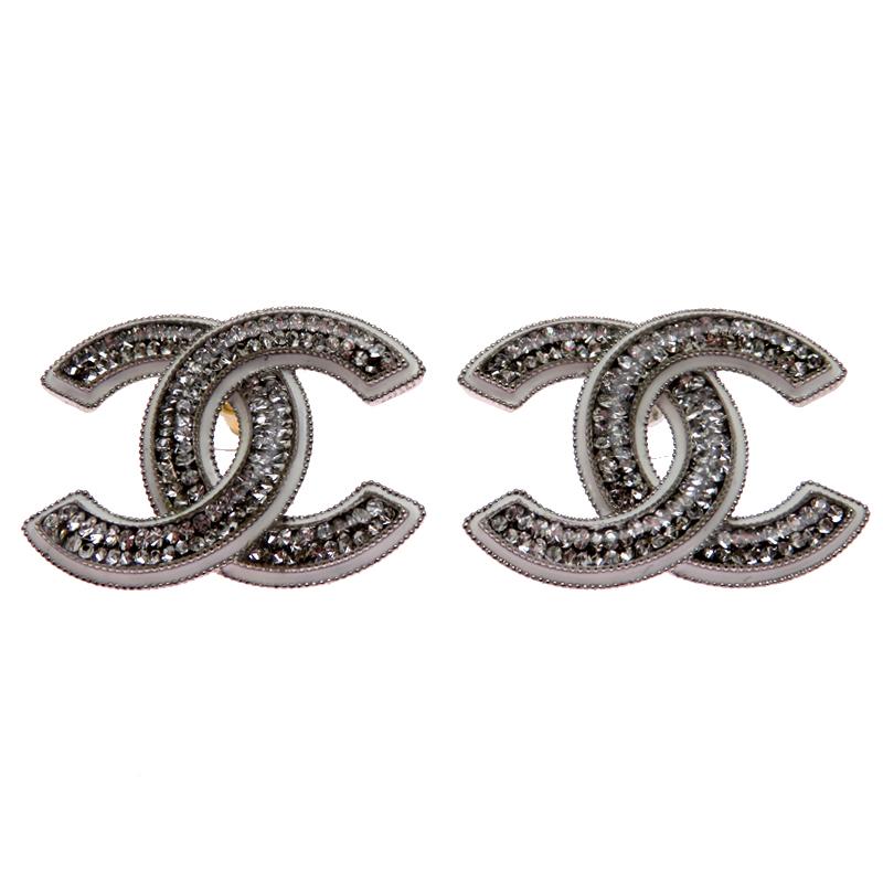 【希少】CHANEL シャネル ピアス ロゴ バー ココマーク CHANEL（シャネル） ［飯能本店］CHANEL ココマーク ピアス メタル