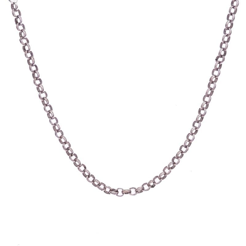 クロムハーツ　ロールチェーン　美品 銀座店］CHROME HEARTS クロムハーツ ロールチェーン ネックレス