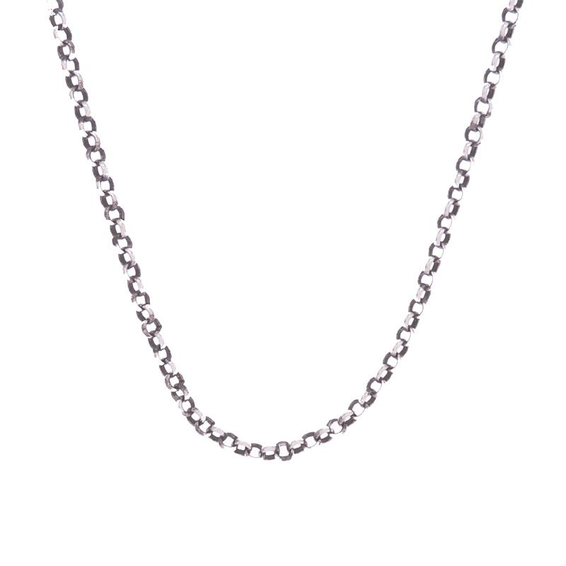 銀座店］CHROME HEARTS クロムハーツ ロールチェーン24 ネックレス