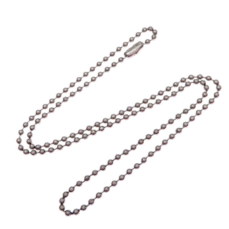 銀座店］CHROME HEARTS クロムハーツ ボールチェーン ネックレス