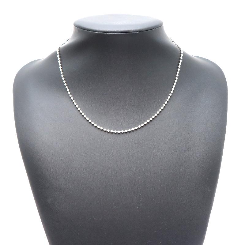 美品 クロムハーツ ボールチェーン ネックレス スターリングシルバー 54.5㎝ 飯能本店］CHROME HEARTS クロムハーツ STERLING ボールチェーン