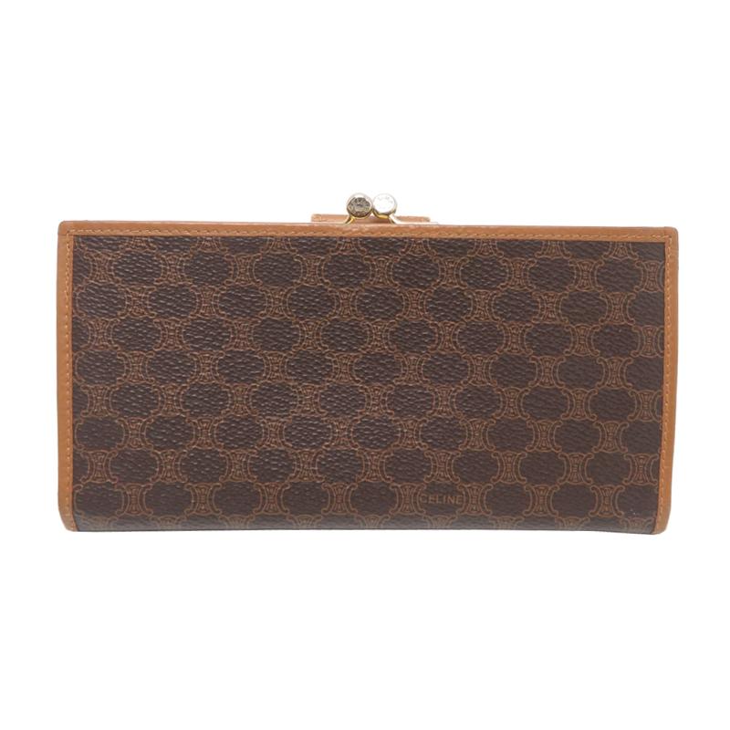 CELINE（セリーヌ） ［飯能本店］CELINE がま口財布 長財布 PVC