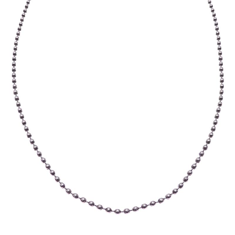 飯能本店］CHROME HEARTS クロムハーツ ボール チェーン ネックレス