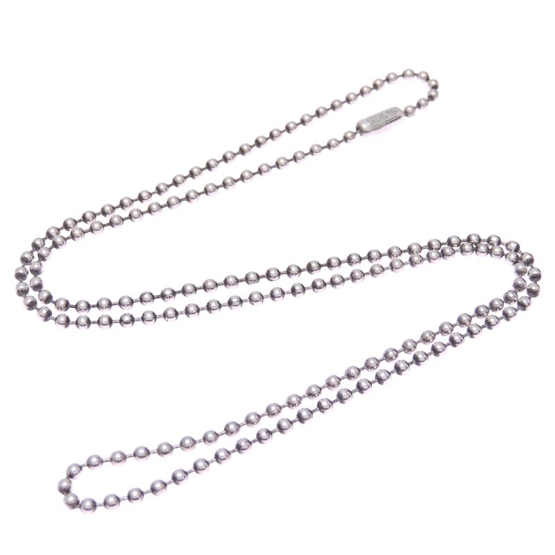 美品 クロムハーツ ボールチェーン ネックレス スターリングシルバー 54.5㎝ 飯能本店］CHROME HEARTS クロムハーツ ボール チェーン ネックレス