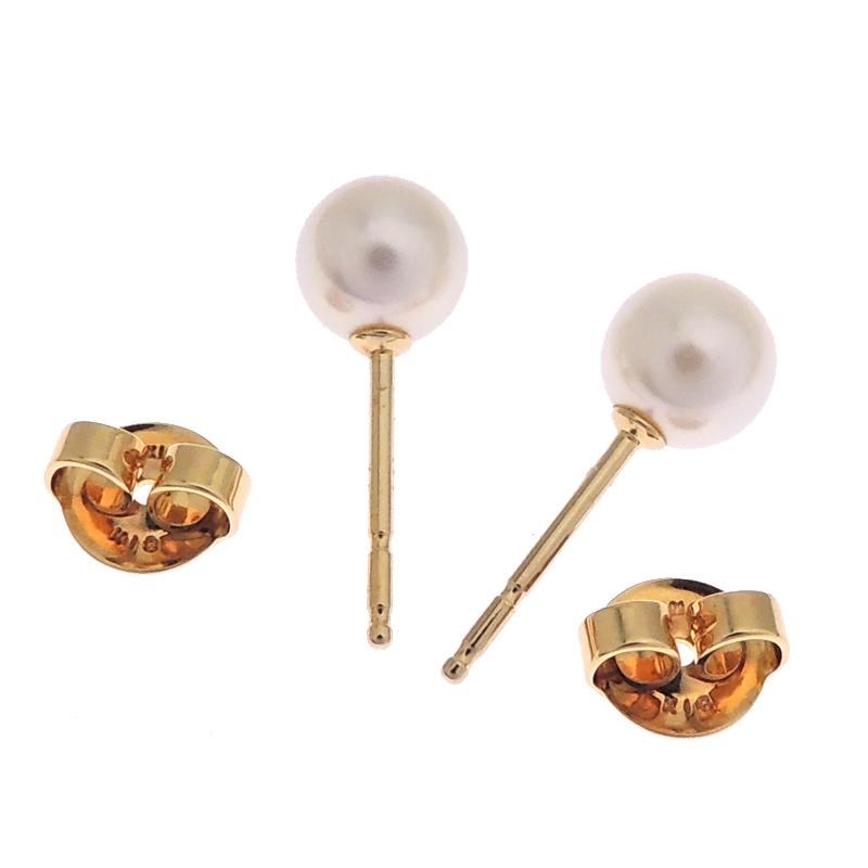 MIKIMOTO（ミキモト） ［銀座店］MIKIMOTO 6.0mm パール ピアス 750