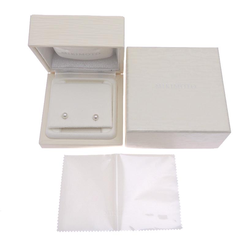 MIKIMOTO（ミキモト） ［銀座店］MIKIMOTO 6.0mm パール ピアス 750