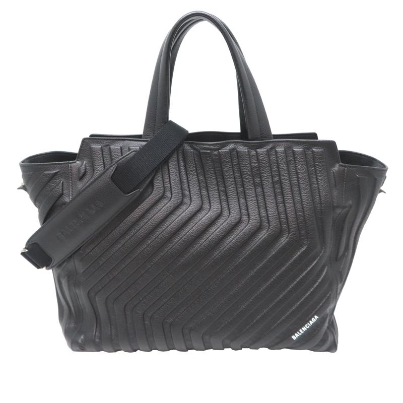 バレンシアガ BALENCIAGA ハンドバッグ トート レザー HARDWARE TOTE S